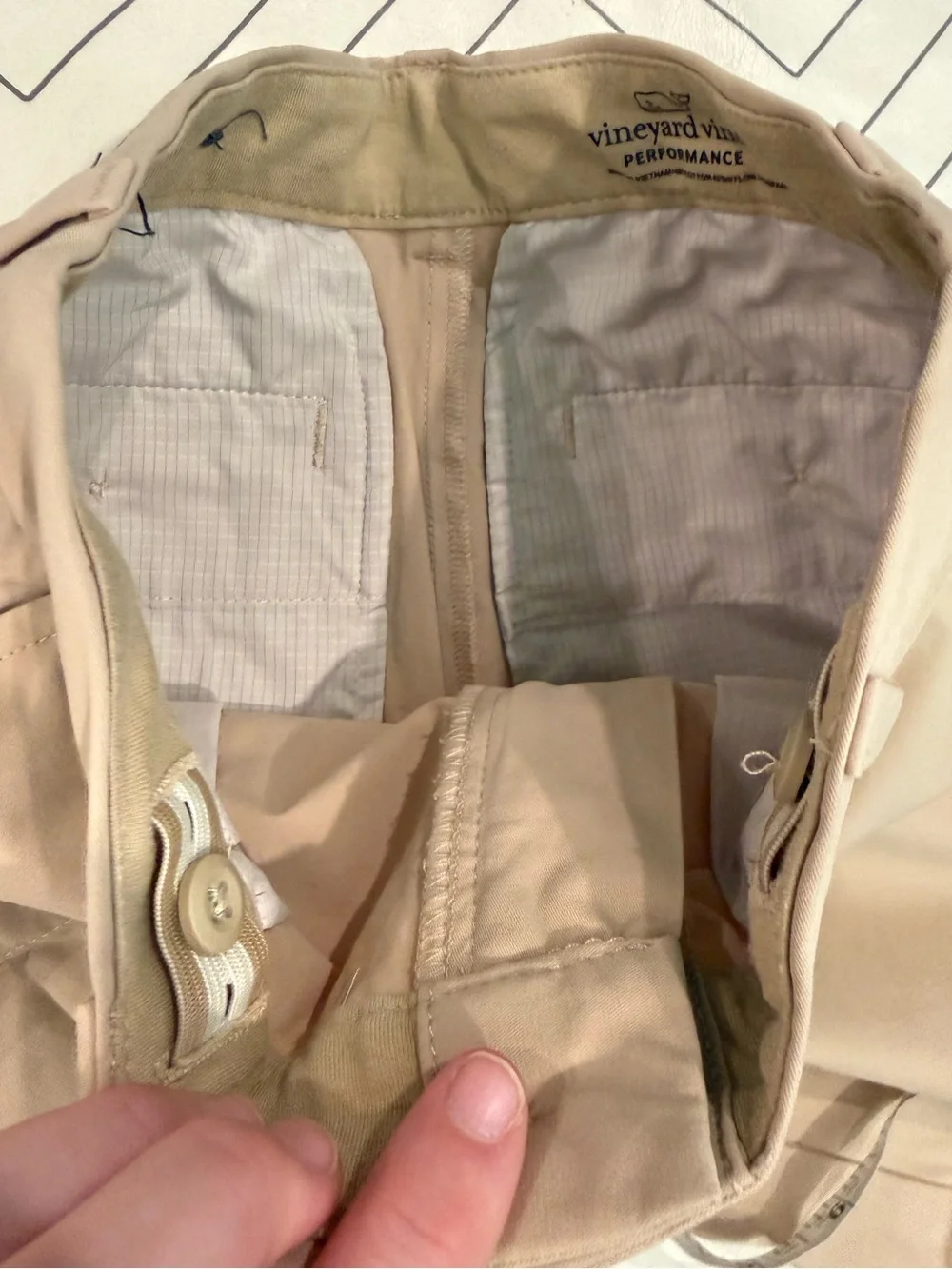 Vineyard Vines Khaki Performance Shorts